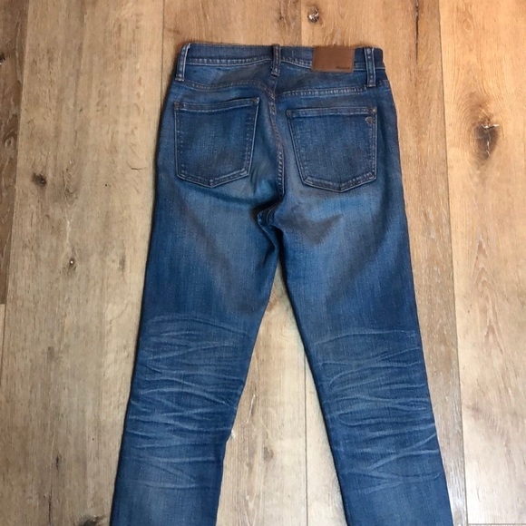Madewell 9” High Riser Skinny Rip & Repair Size 25 - Picture 5 of 9